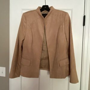 Faux suede jacket by Investments beautiful!